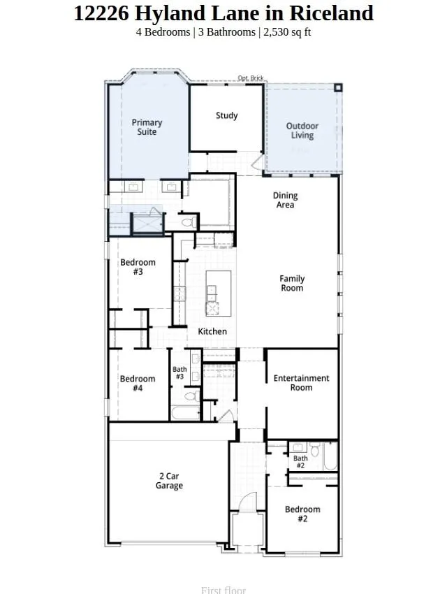 12226 Hyland Lane Mont Belvieu, TX 77523