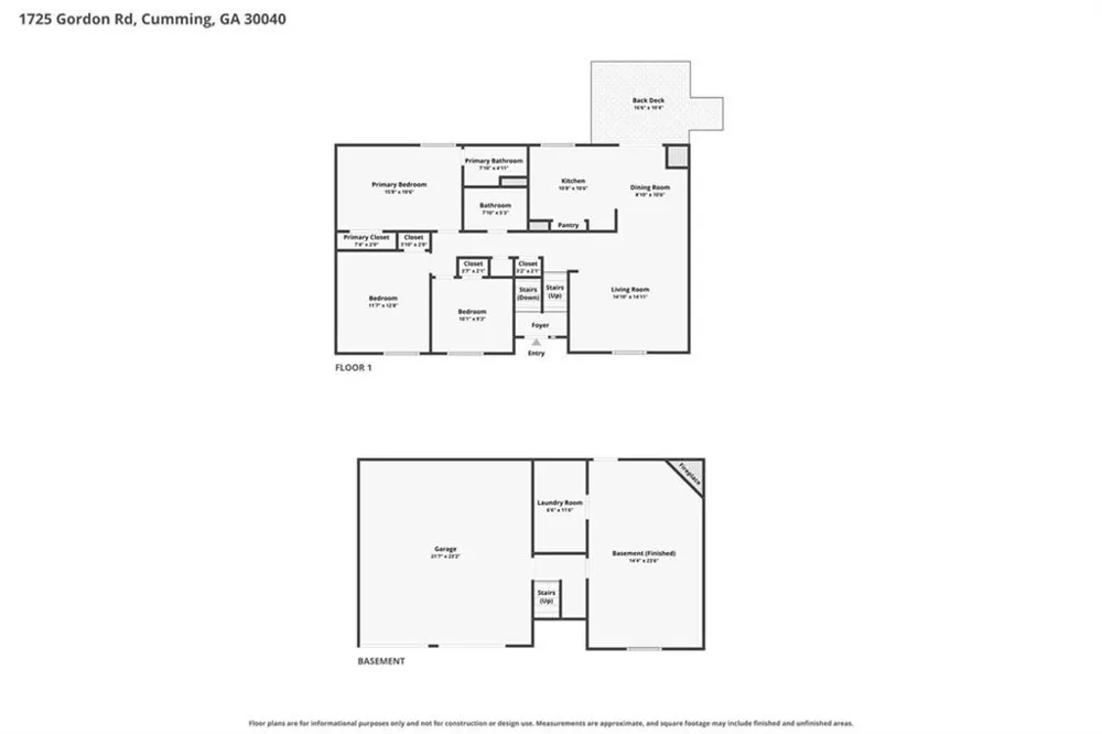 1725 Gordon Road Cumming, GA 30040