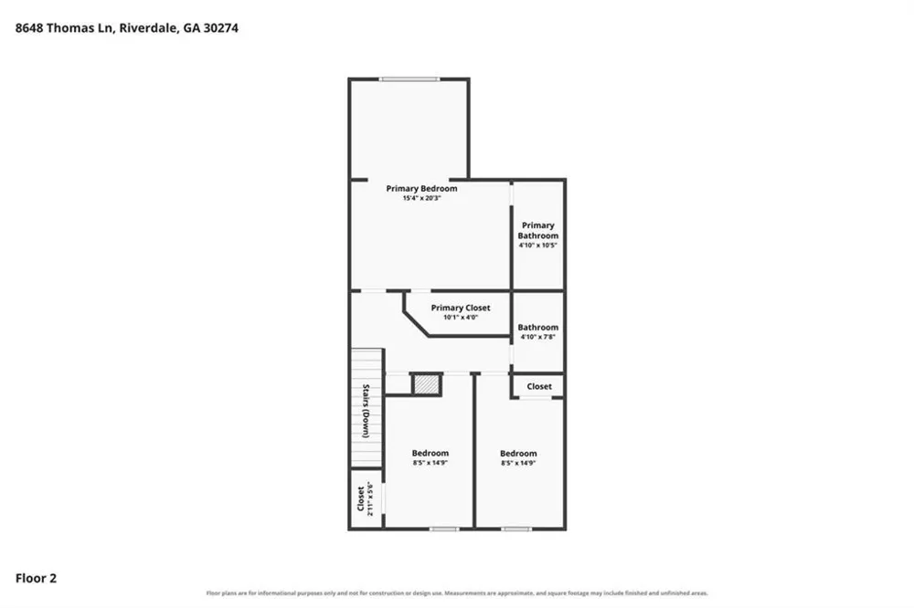 8648 Thomas Lane Riverdale, GA 30274