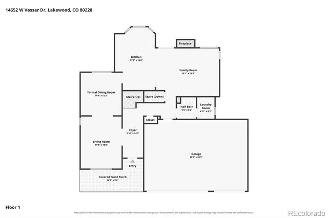 14652 W Vassar Drive Lakewood, CO 80228