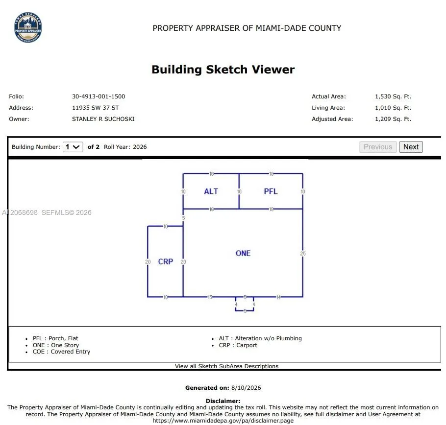 11935 SW 37th St Miami, FL 33175