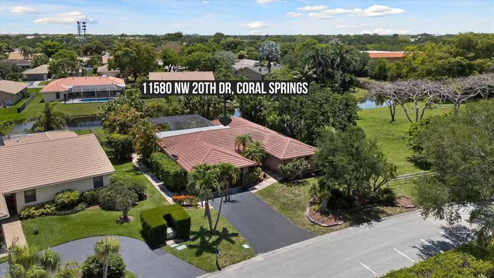11580 NW 20TH DRIVE NW Coral Springs, FL 33071