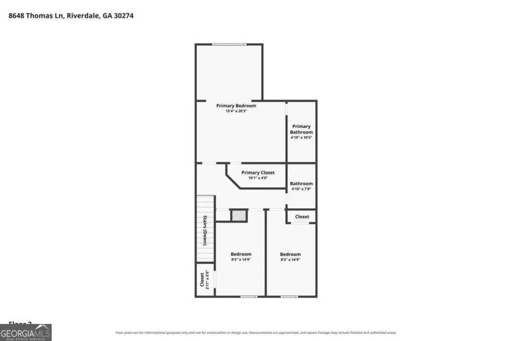 8648 Thomas LN Riverdale, GA 30274