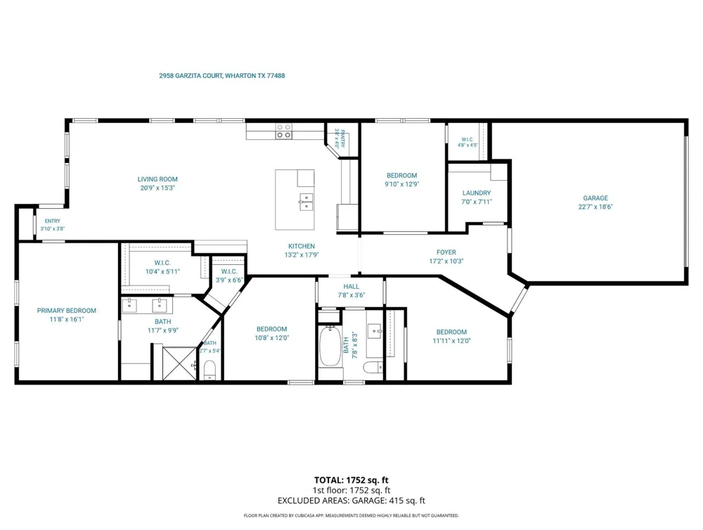 2958 Garzita Court Wharton, TX 77488