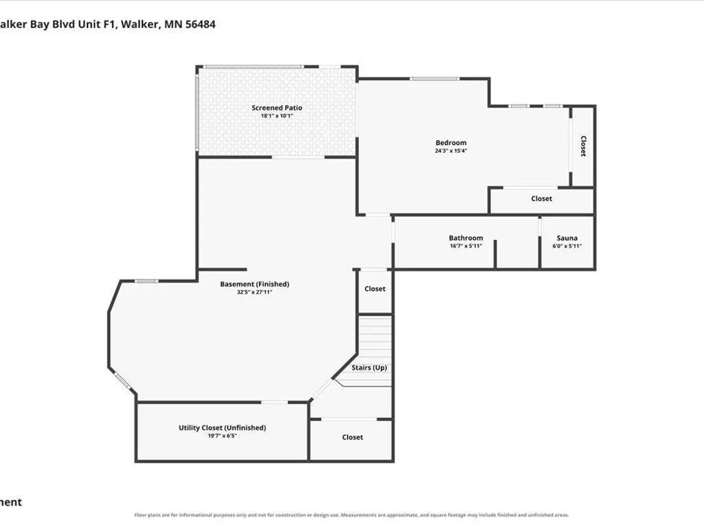 101 Walker Bay Boulevard #F-1 Walker, MN 56484