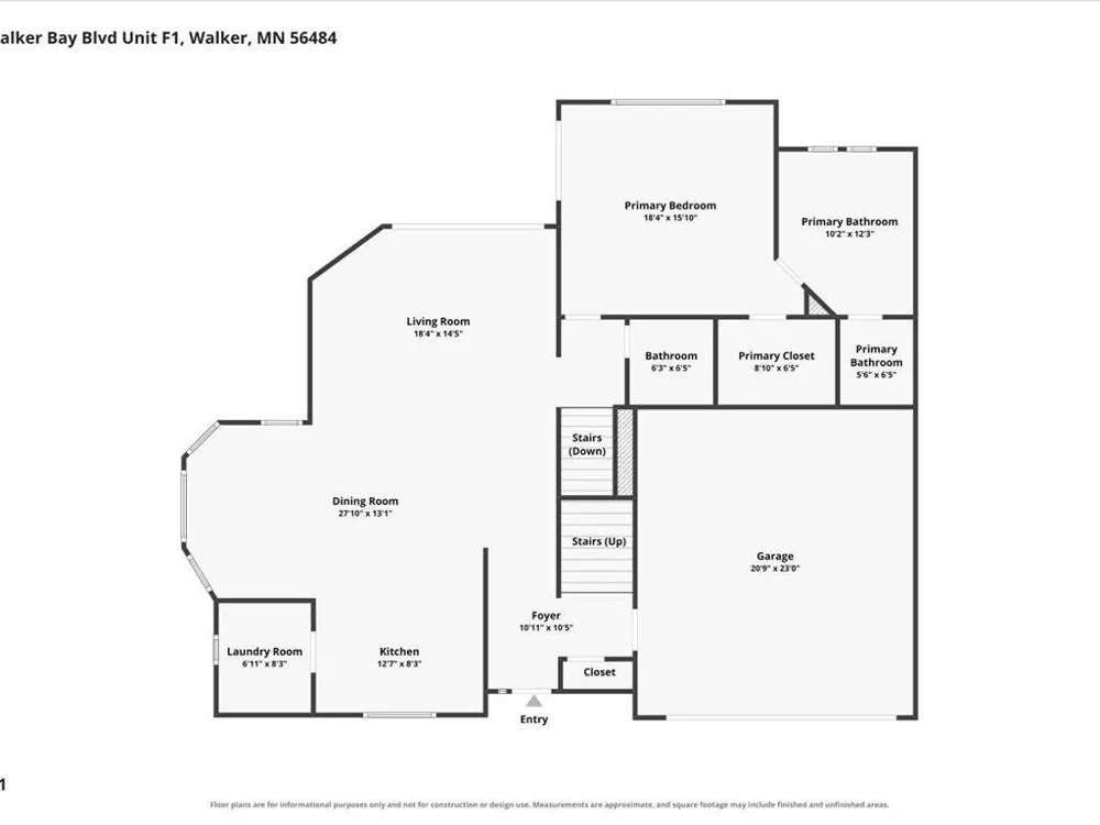101 Walker Bay Boulevard #F-1 Walker, MN 56484