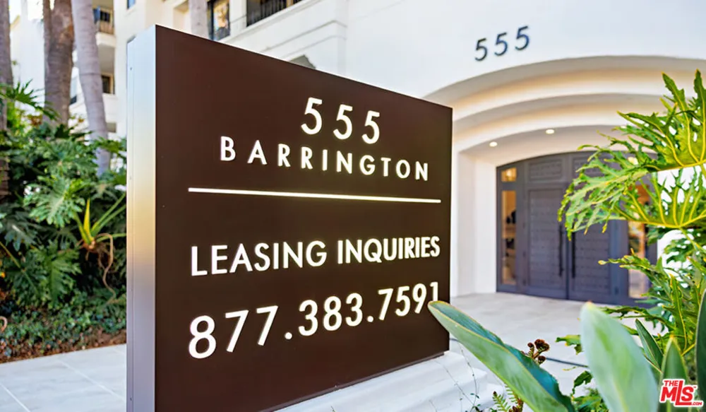 555 S Barrington Avenue #314 Los Angeles, CA 90049