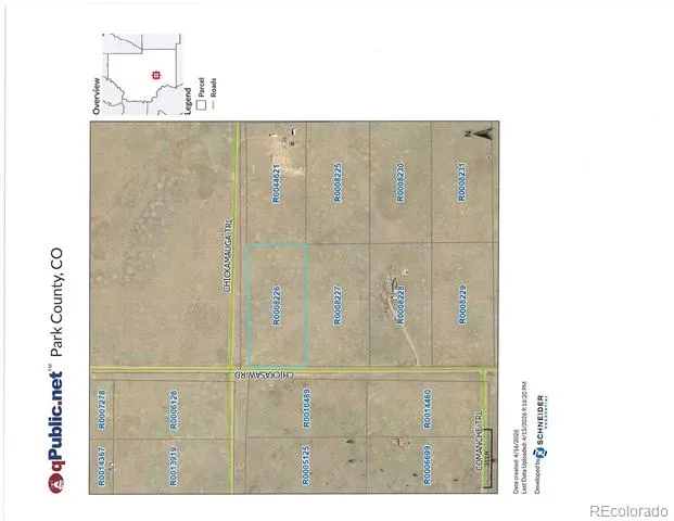 00 Chickasaw Road Hartsel, CO 80449