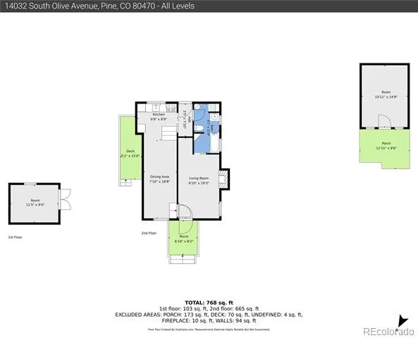 14032 S Olive Avenue Pine, CO 80470