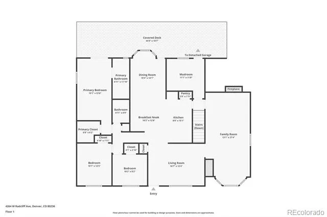 4264 W Radcliff Avenue Denver, CO 80236