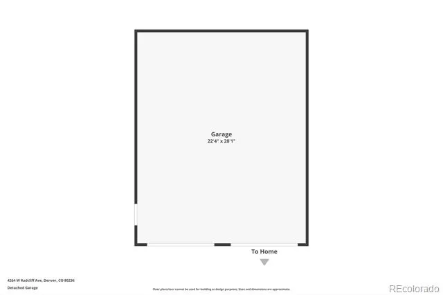 4264 W Radcliff Avenue Denver, CO 80236