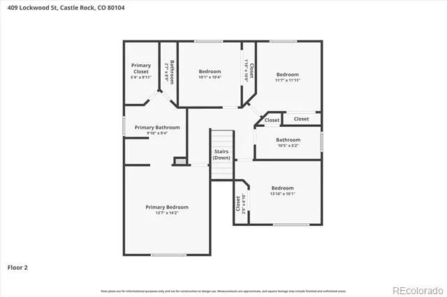 409 Lockwood Street Castle Rock, CO 80104