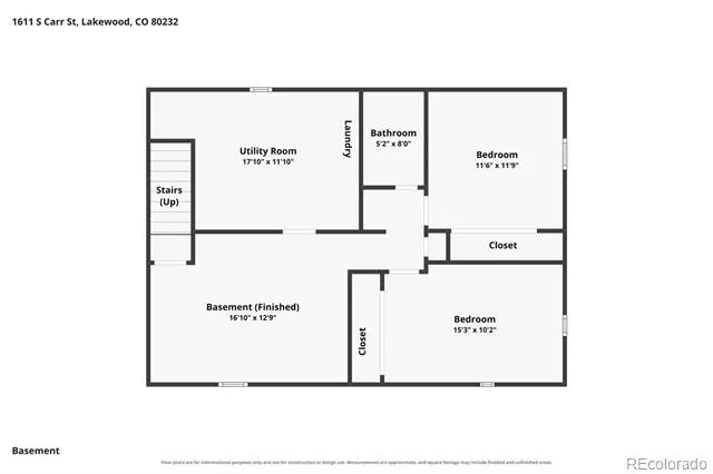 1611 S Carr Street Lakewood, CO 80232