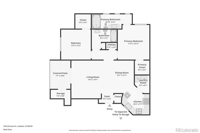 1672 W Canal Circle #411 Littleton, CO 80120