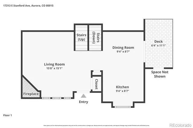 17213 E Stanford Avenue #F Aurora, CO 80015