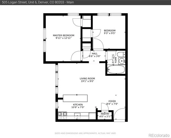 505 Logan Street #6 Denver, CO 80203