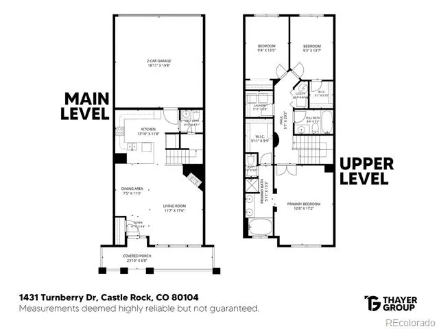 1431 Turnberry Drive Castle Rock, CO 80104