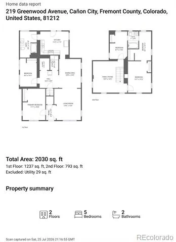219 Greenwood Avenue Canon City, CO 81212