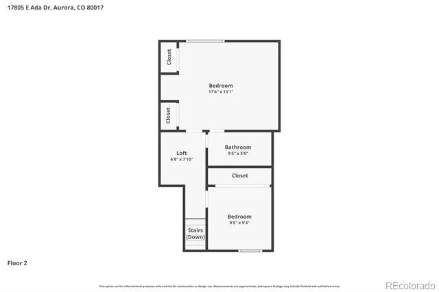 17805 E Ada Drive Aurora, CO 80017