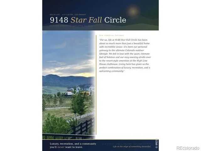 9148 Star Fall Circle Littleton, CO 80125