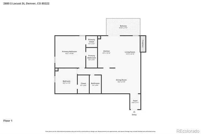 2880 S Locust Street #701S Denver, CO 80222