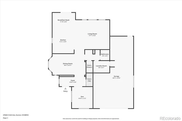 27046 E Irish Avenue Aurora, CO 80016