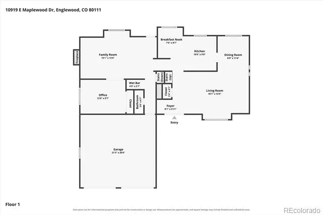 10919 E Maplewood Drive Englewood, CO 80111