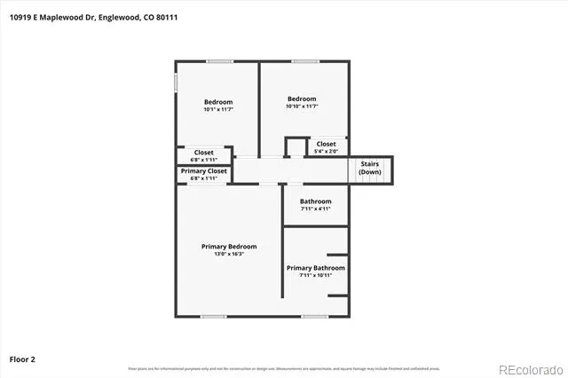 10919 E Maplewood Drive Englewood, CO 80111