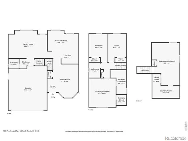 1181 Riddlewood Road Highlands Ranch, CO 80129