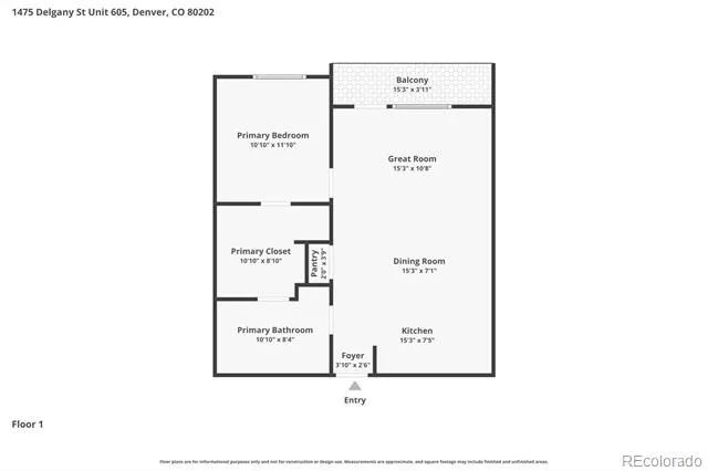 1475 Delgany Street #605 Denver, CO 80202