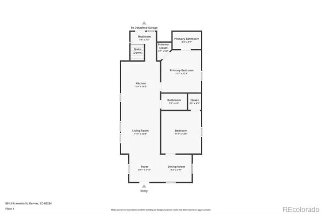 801 S Krameria Street Denver, CO 80224