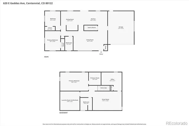 620 E Geddes Avenue Centennial, CO 80122