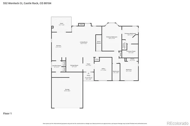 552 Wenlock Court Castle Rock, CO 80104