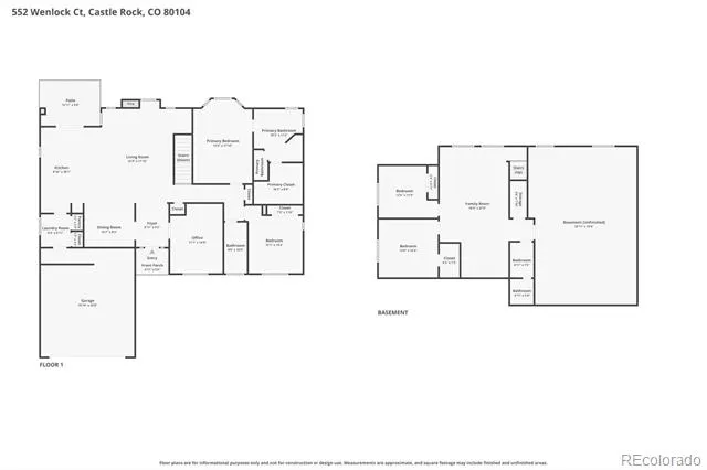 552 Wenlock Court Castle Rock, CO 80104