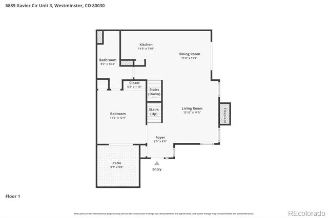 6889 Xavier Circle #3 Westminster, CO 80030