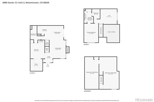 6889 Xavier Circle #3 Westminster, CO 80030