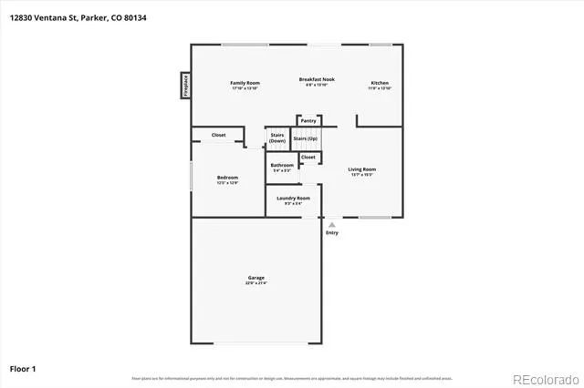 12830 Ventana Street Parker, CO 80134