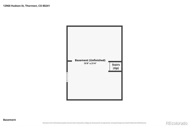 12960 Hudson Street Thornton, CO 80241