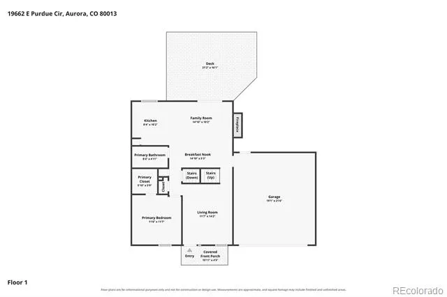19662 E Purdue Circle Aurora, CO 80013