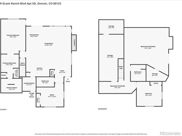 7700 W Grant Ranch Boulevard #5D Littleton, CO 80123