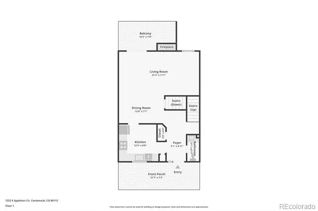 7222 E Appleton Circle Centennial, CO 80112