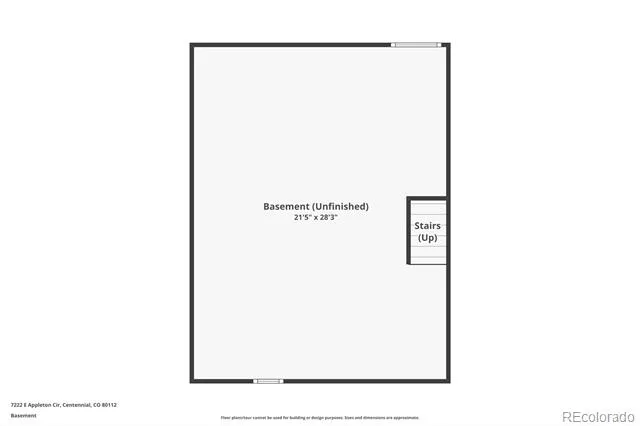 7222 E Appleton Circle Centennial, CO 80112