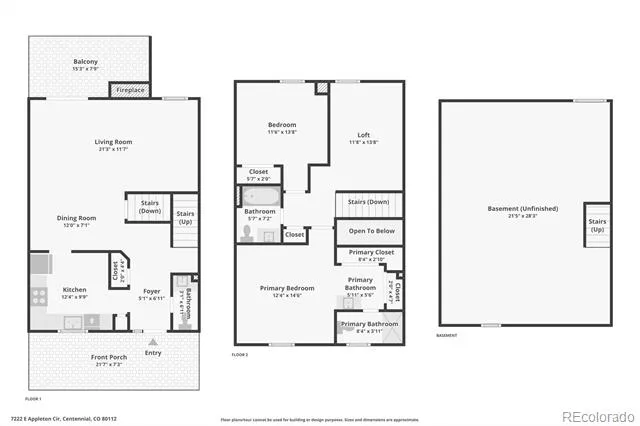 7222 E Appleton Circle Centennial, CO 80112