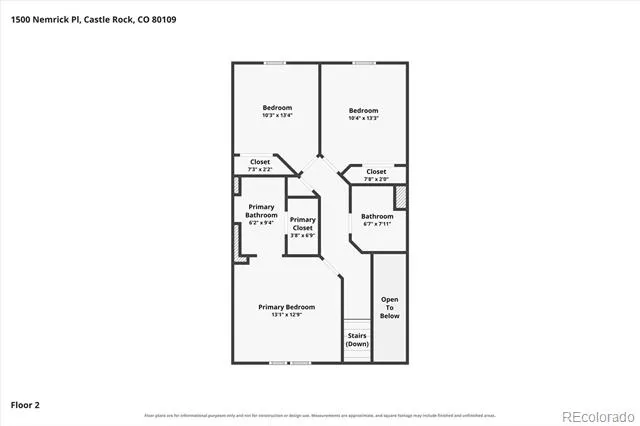 1500 Nemrick Place Castle Rock, CO 80109