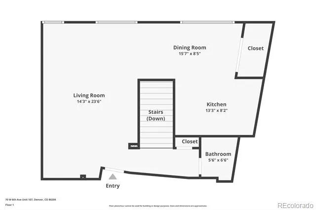 70 W 6th Avenue #107 Denver, CO 80204