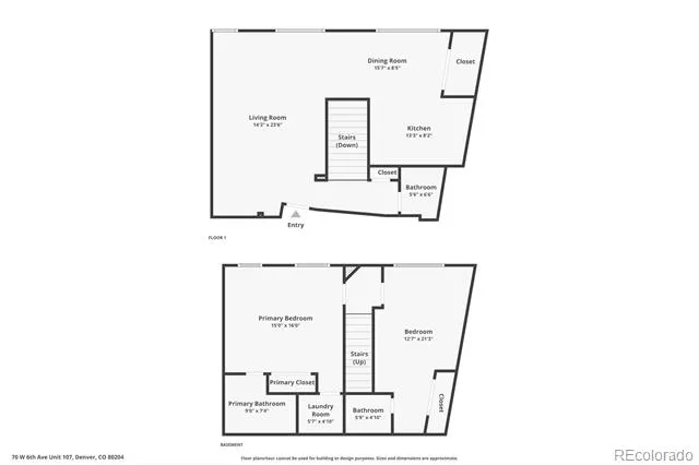 70 W 6th Avenue #107 Denver, CO 80204