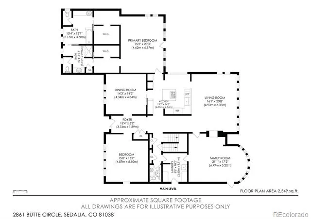 2861 Butte Circle Sedalia, CO 80135