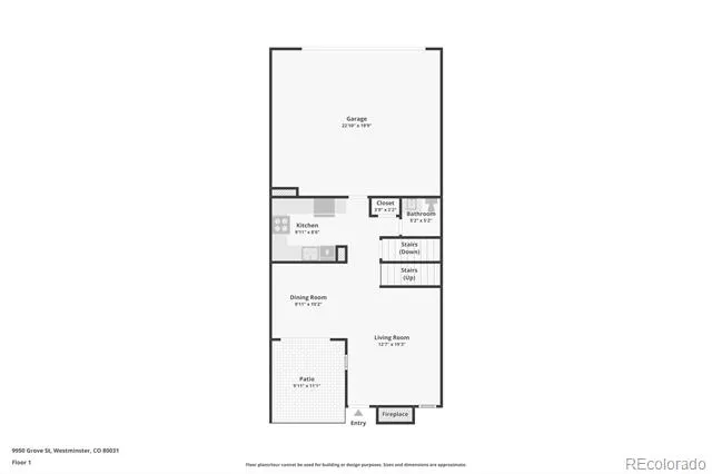 9950 Grove Street #E Westminster, CO 80031