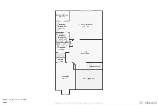 9950 Grove Street #E Westminster, CO 80031