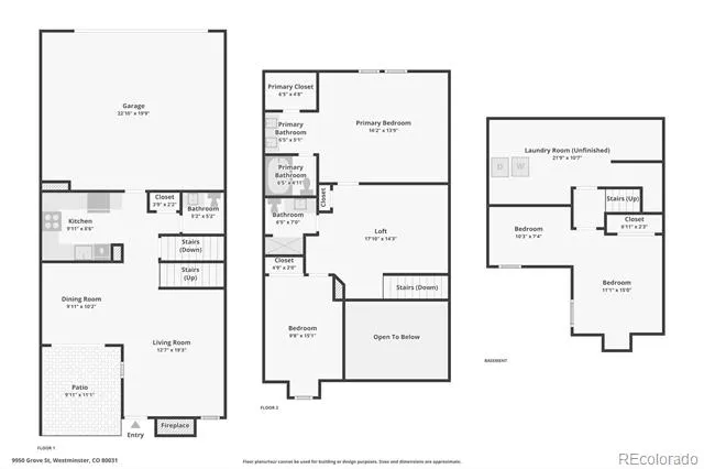 9950 Grove Street #E Westminster, CO 80031